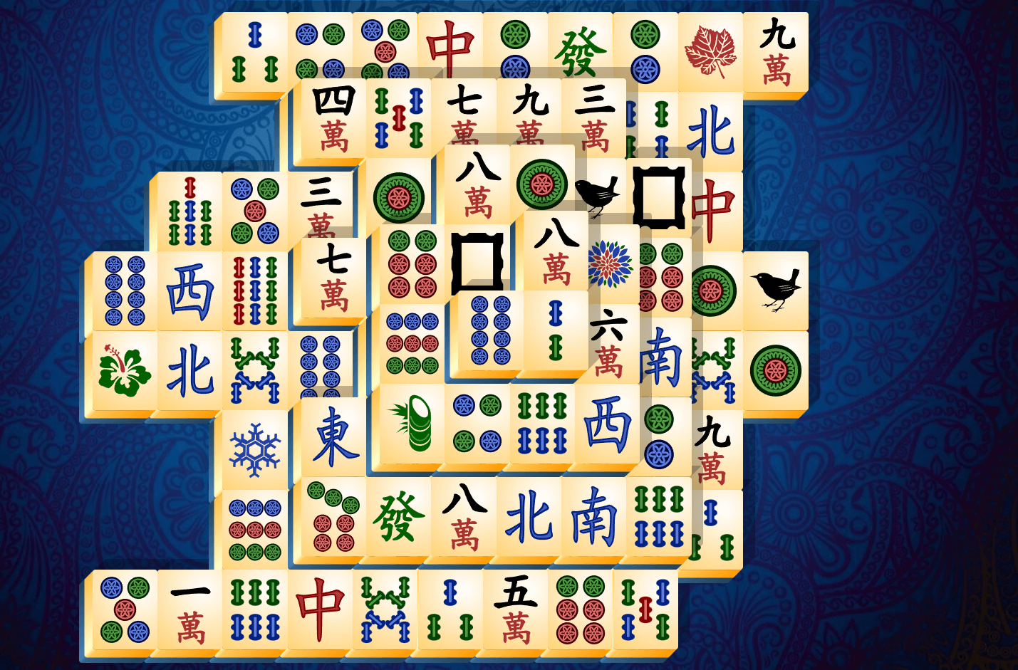 Mahjong Pasziánsz útmutató, 10. szakasz